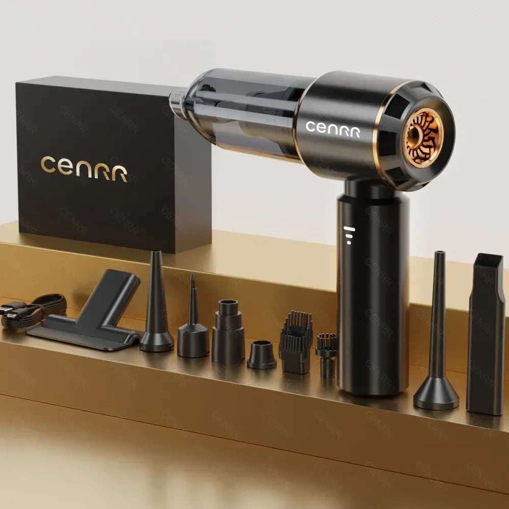 CENRR Car Vacuum Cleaner Strong Suction Cordless Wireless Cleaner Handheld Portable Vacuum Cleaner Cleaning Machine