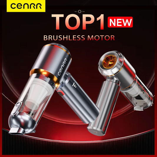 CENRR Car Vacuum Cleaner Strong Suction Cordless Wireless Cleaner Handheld Portable Vacuum Cleaner Cleaning Machine