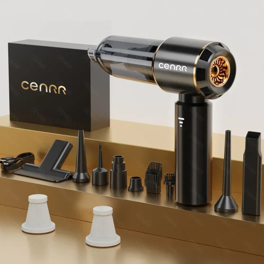 CENRR Car Vacuum Cleaner Strong Suction Cordless Wireless Cleaner Handheld Portable Vacuum Cleaner Cleaning Machine