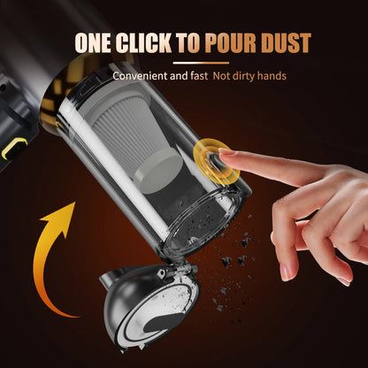 CENRR Car Vacuum Cleaner Strong Suction Cordless Wireless Cleaner Handheld Portable Vacuum Cleaner Cleaning Machine