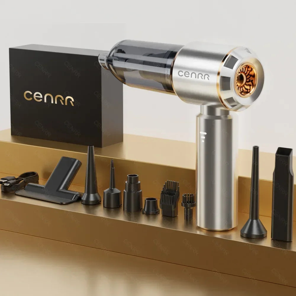 CENRR Car Vacuum Cleaner Strong Suction Cordless Wireless Cleaner Handheld Portable Vacuum Cleaner Cleaning Machine